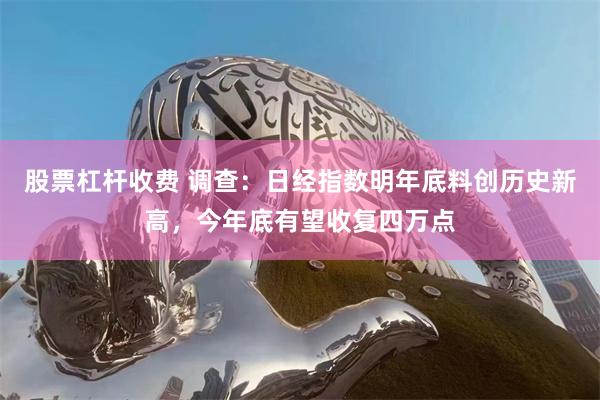 股票杠杆收费 调查：日经指数明年底料创历史新高，今年底有望收复四万点